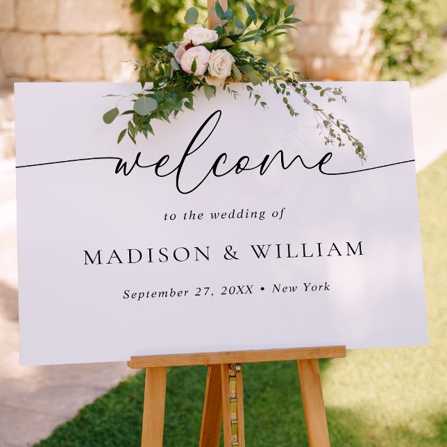 Affiche de bienvenue Mariage de script minimal mod (Créateur téléchargé)
