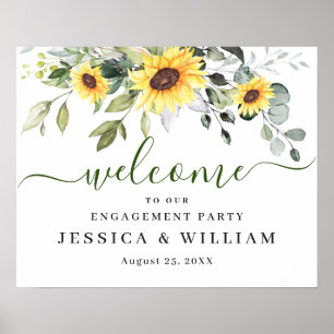 Affiche de bienvenue PARTI DE L'Éucalyptus du tour