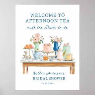 Affiche de bienvenue pour la fête de mariage et th
