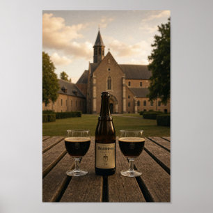 Affiche de bière Westvleteren Ale de la brasserie