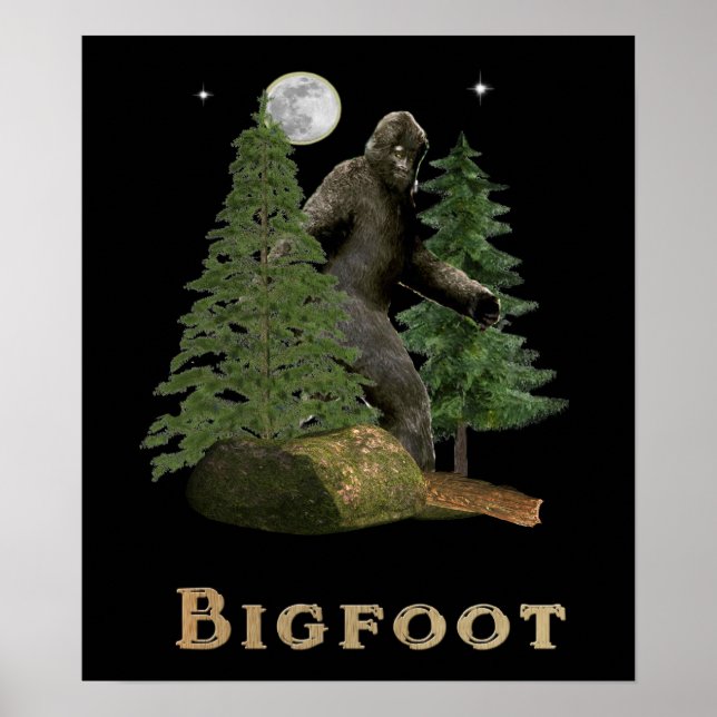affiche de bigfoot (Devant)