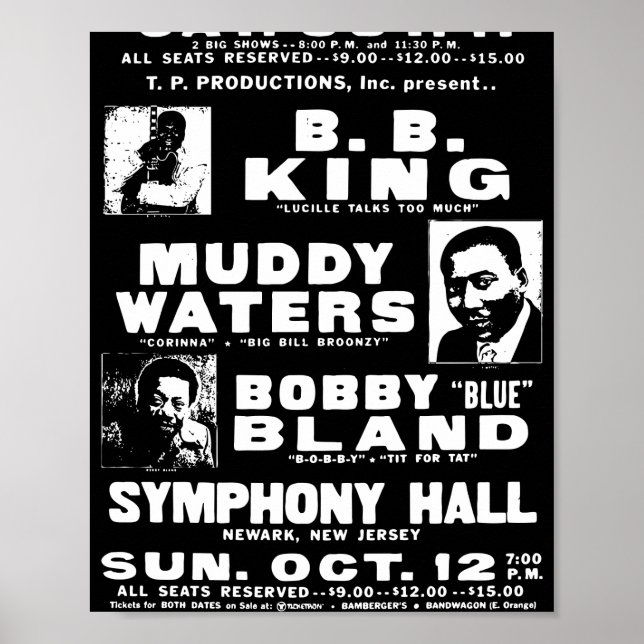 Affiche de Blues Music (Devant)