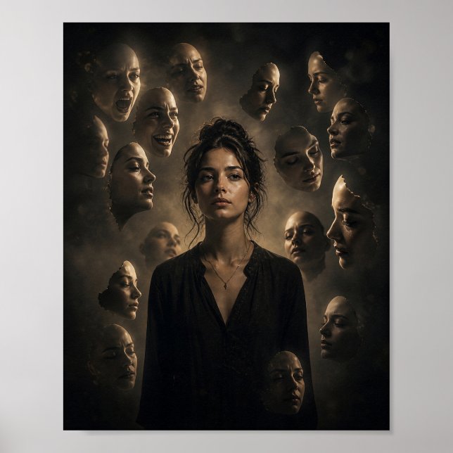 Affiche de Borrowed Faces (Devant)