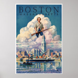 affiche de Boston Minuteman