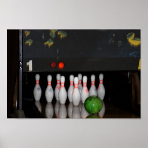 Affiche de bowling