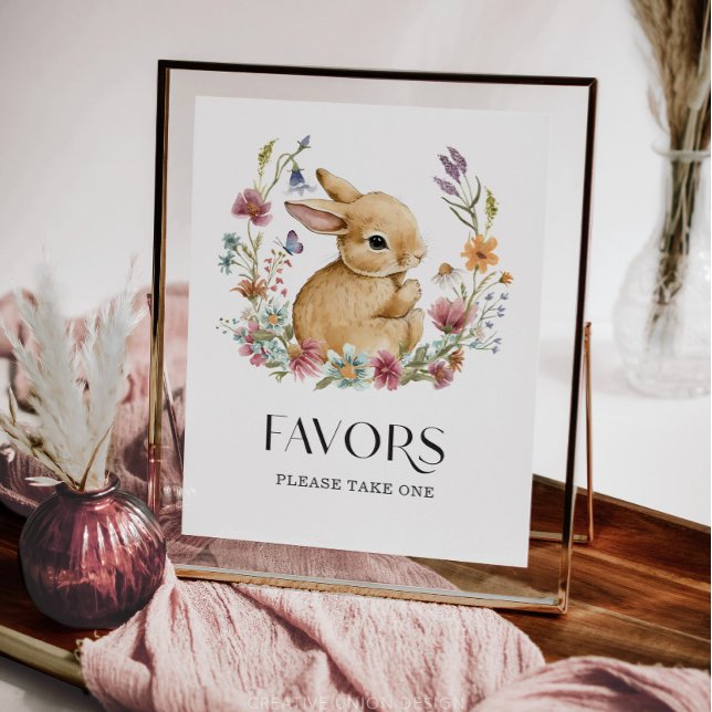Affiche de cadeaux pour la Baby Shower de Somebunn (Créateur téléchargé)