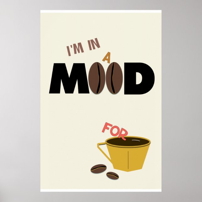 Affiche de café (Devant)