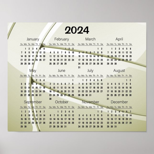 Affiche de calendrier de design de volley-ball 202 (Devant)