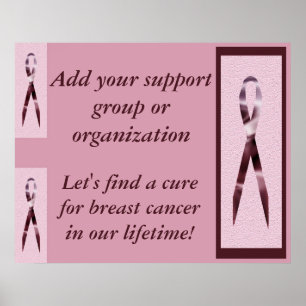Affiche de cancer du sein