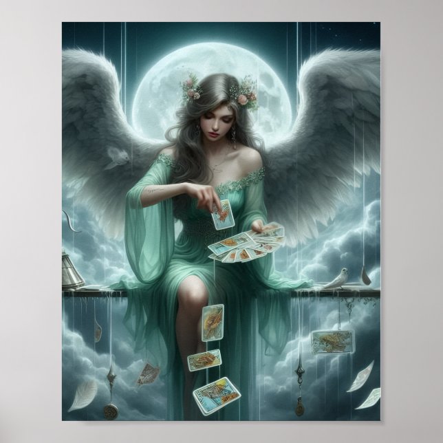 Affiche de carte Tarot (Devant)