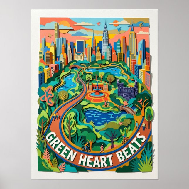Affiche de Central Park Manhattan (Devant)