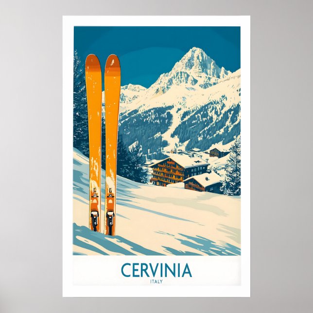 Affiche de Cervinia Ski 1 (Devant)