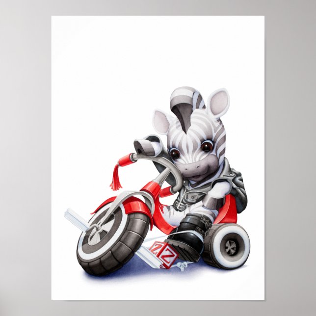 Affiche de chambre bébé (Devant)