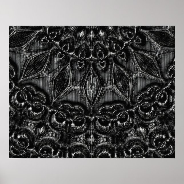 Affiche de Charcoal Mandala (Devant)
