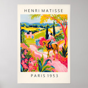 Affiche de Cheval à Cheval, Impression Moderne du