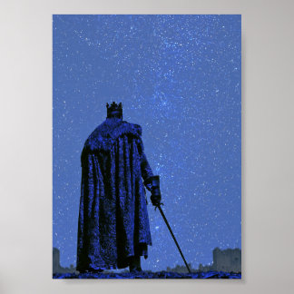 Affiche de Chevalier à Cape Rouge de Dark Fantasy