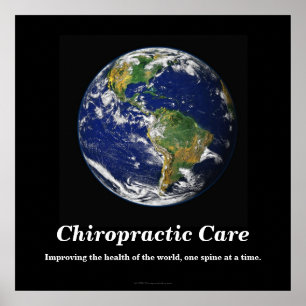 Affiche de chiropractie : Amélioration de la santé