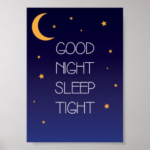 Affiche de citation Bonne Nuit Dormez Bien