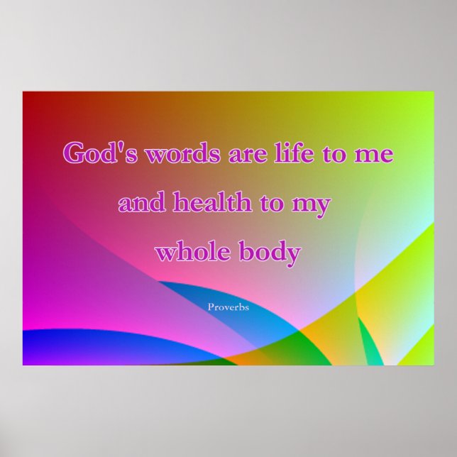Affiche de citation de Christian Healing (Devant)