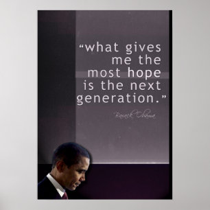 Affiche de citation d'Obama