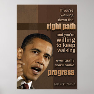 Affiche de citation d'Obama