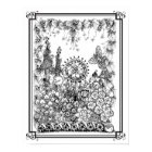 Affiche de coloriage "Le monde merveilleux de Mme 