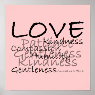 Affiche de Colossians 3 d'amour