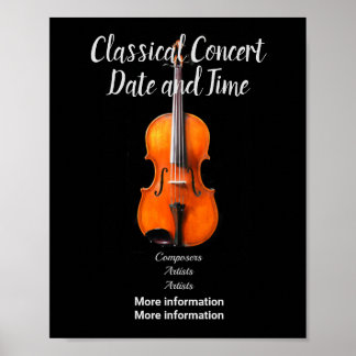 Affiche de concert à Customiser