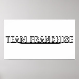 Affiche de concession d'équipe