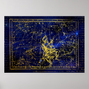 affiche de constellation de persistance