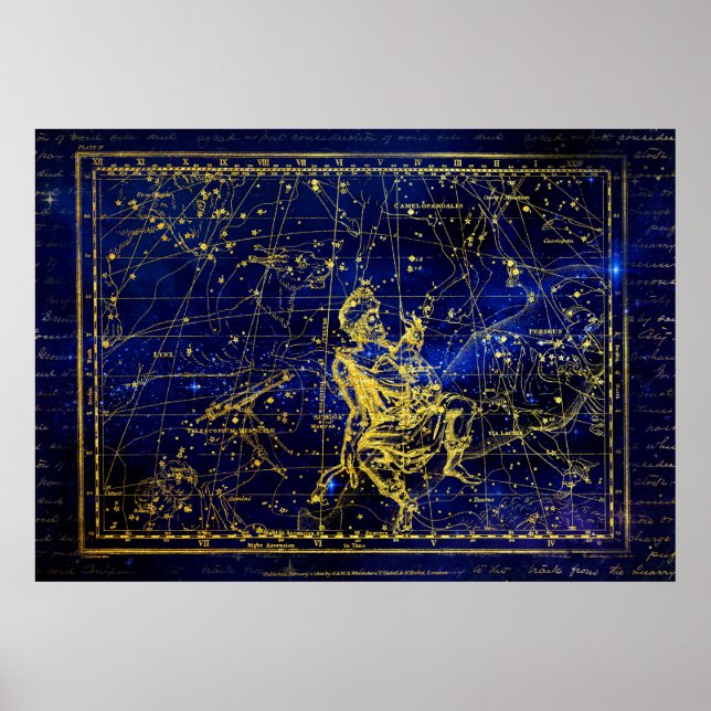 affiche de constellation de persistance (Devant)