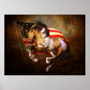 Affiche de course de liberté