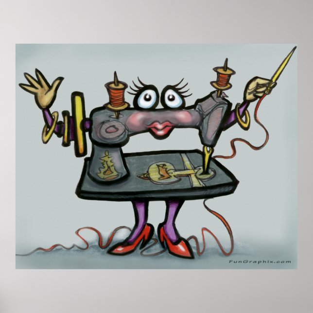 Affiche de couture (Devant)