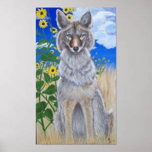Affiche de coyote