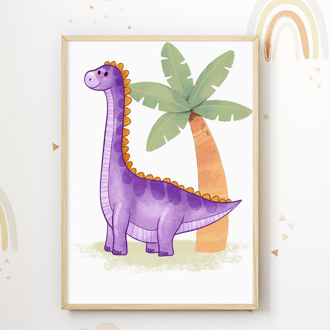 Affiche de crèche Dino Dinosaures Impression pour  (Créateur téléchargé)
