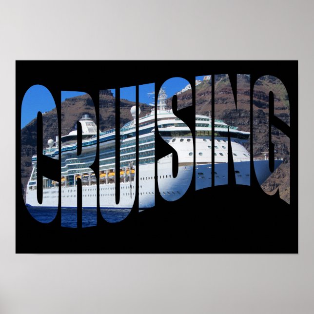 Affiche de croisière (Devant)