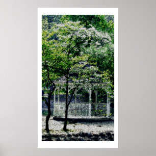 Affiche de cubisme de belvédère