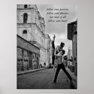 Affiche de danse de ballet par Gabriel Davalos