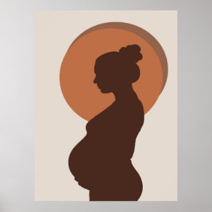 Affiche de décoration pour parcours de grossesse m