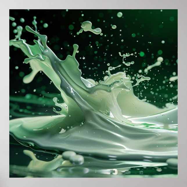 Affiche de démarrage Emerald Fluid Dynamics (Devant)