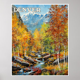 Affiche de Denver Colorado