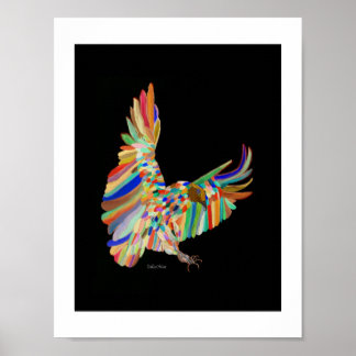 Affiche de design créatif de Rainbow LeeMarie