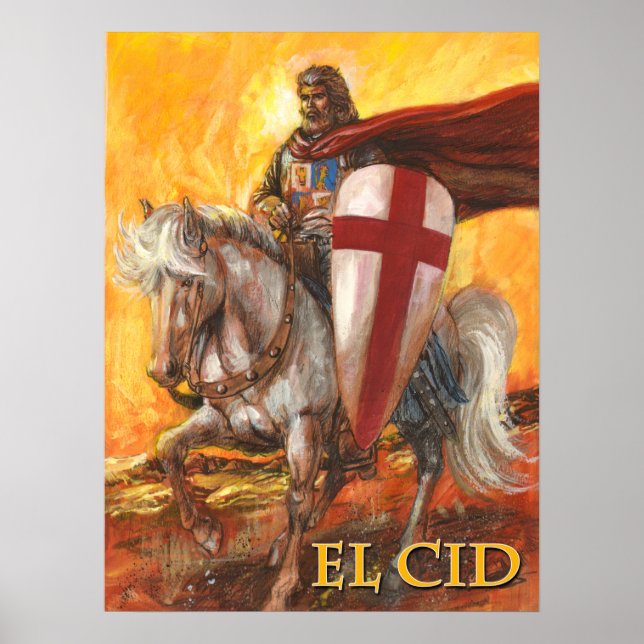 Affiche de design El Cid V2 (Devant)
