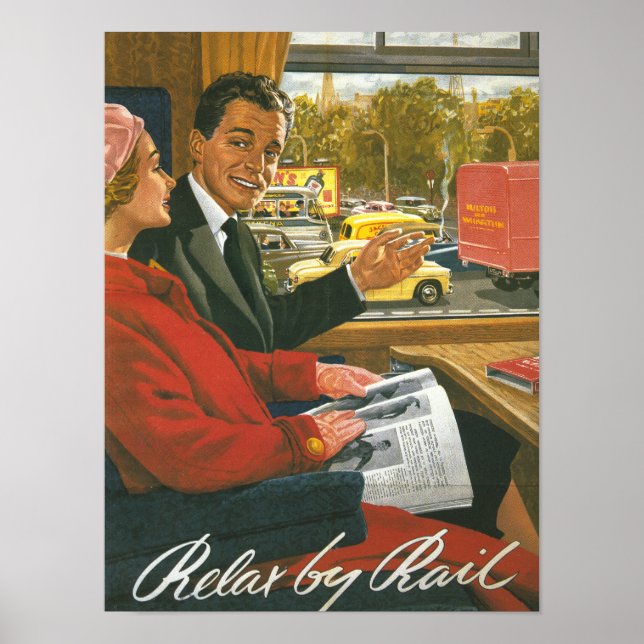 Affiche de détente des chemins de fer britanniques (Devant)