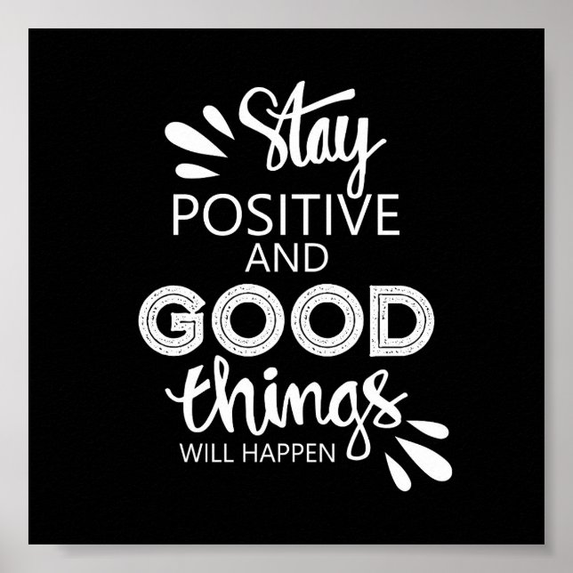 Affiche de devis inspirante (Devant)