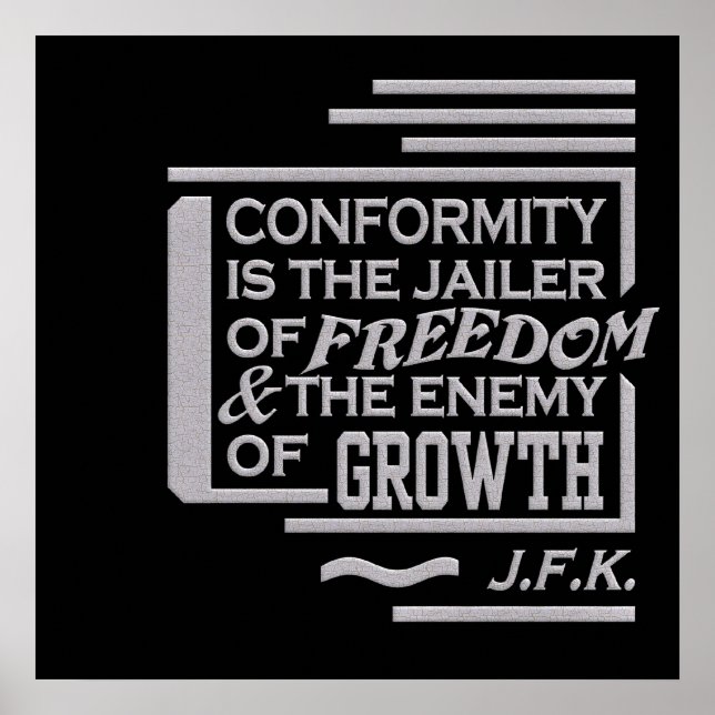 Affiche de devis JFK (Devant)
