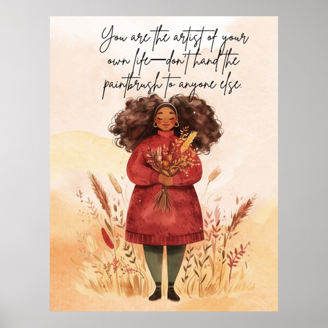 Affiche de devis motivationnelle (Devant)