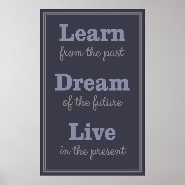 Affiche de devis motivationnelle (Devant)