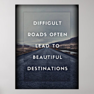 Affiche de devis motivationnelle