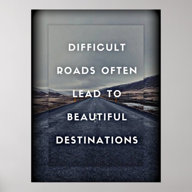 Affiche de devis motivationnelle (Devant)